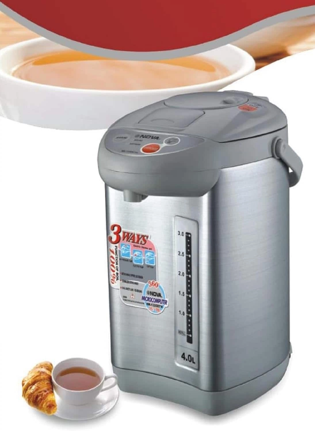 Mufaens Electric Thermo Pot Water Dispenser - 4.0Litres