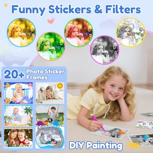 Kinderkamera - 1080P 32GB 2.4 Inch