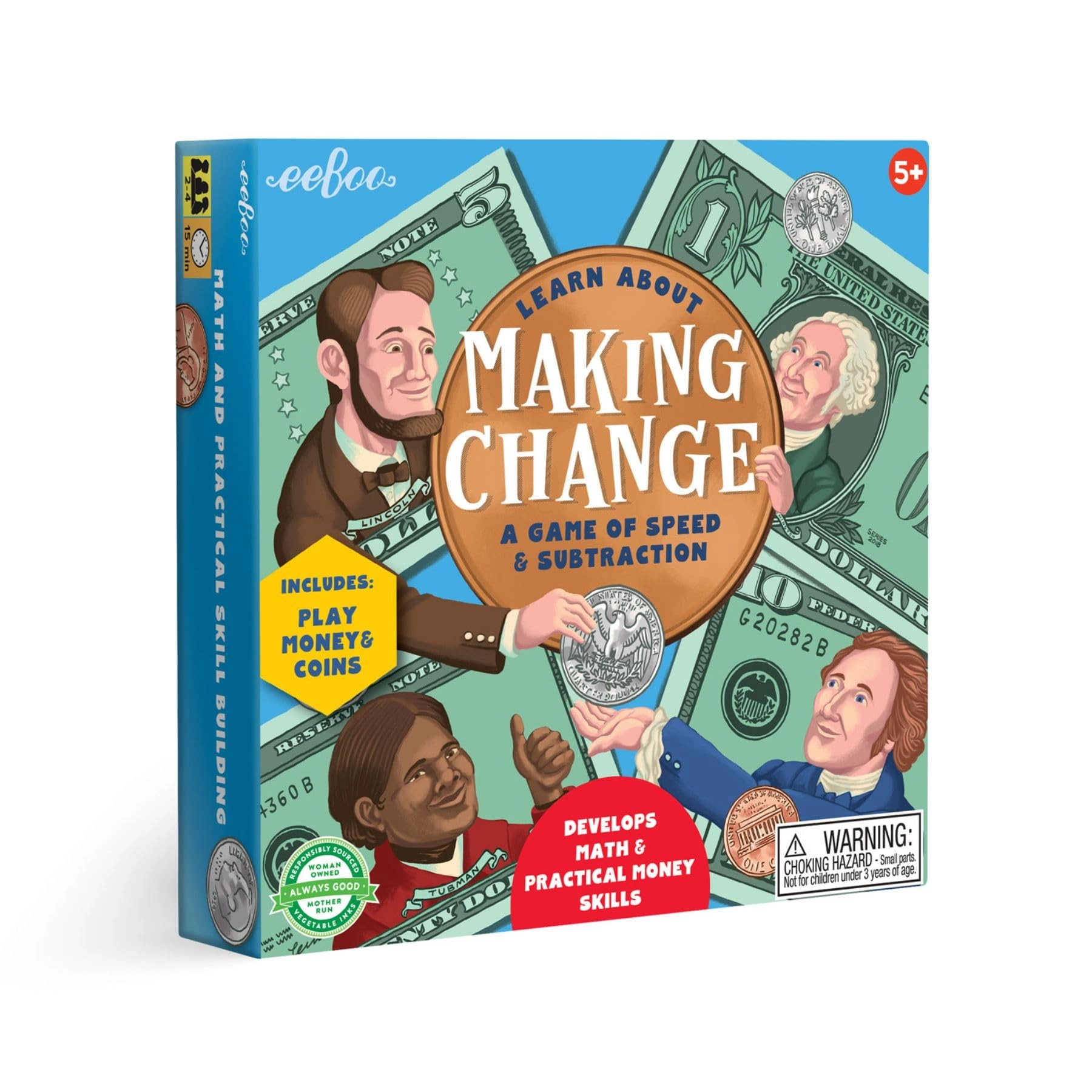 eeBoo Making Change Game - 5 and up