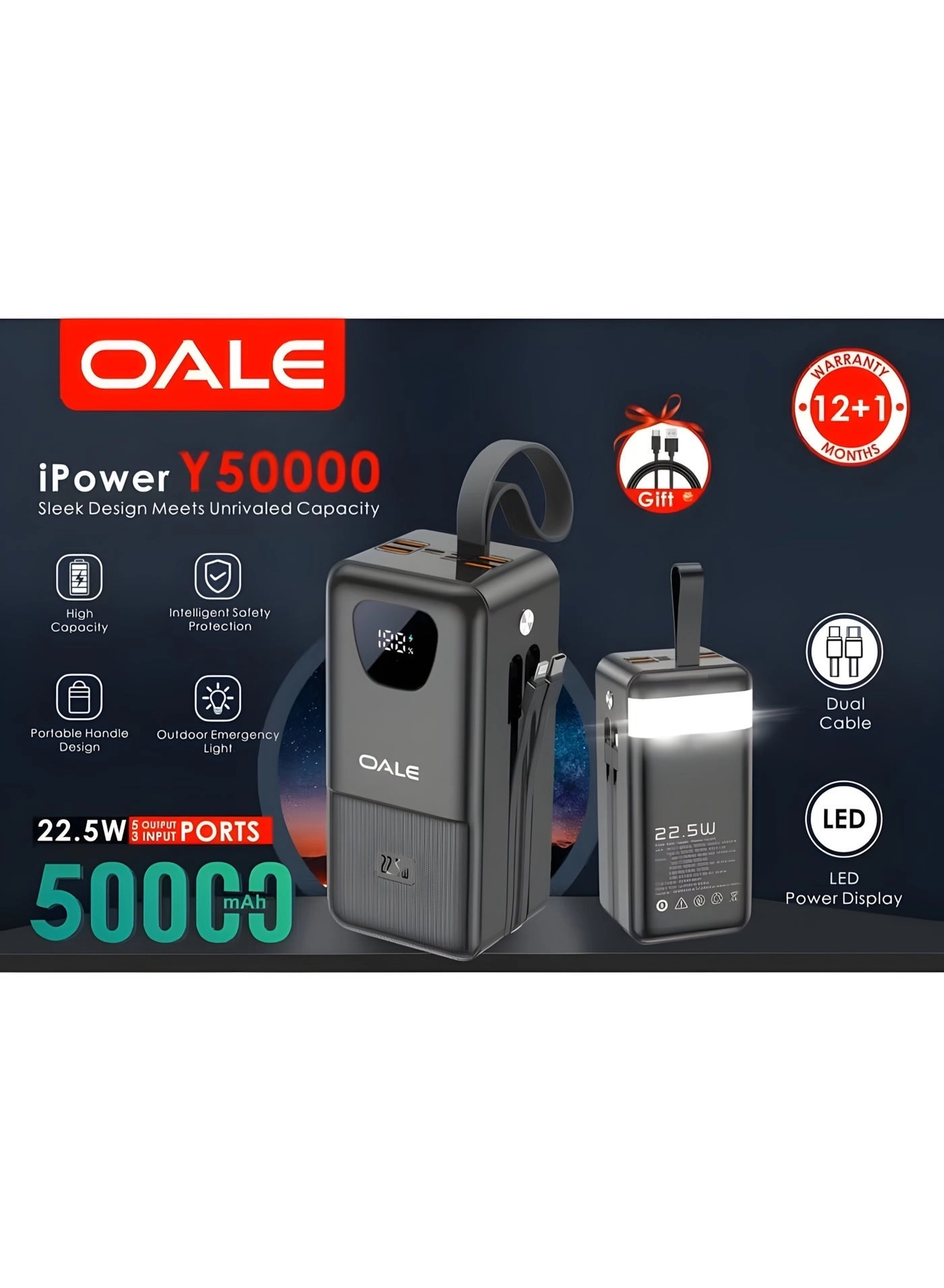 PB-50000 - 50000mAh 22.5W