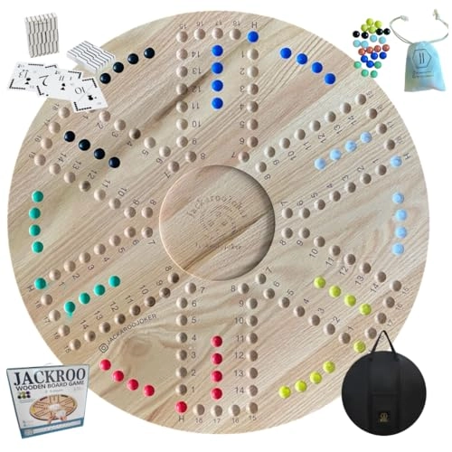 Jacaroo - Solid Oak Double Sided