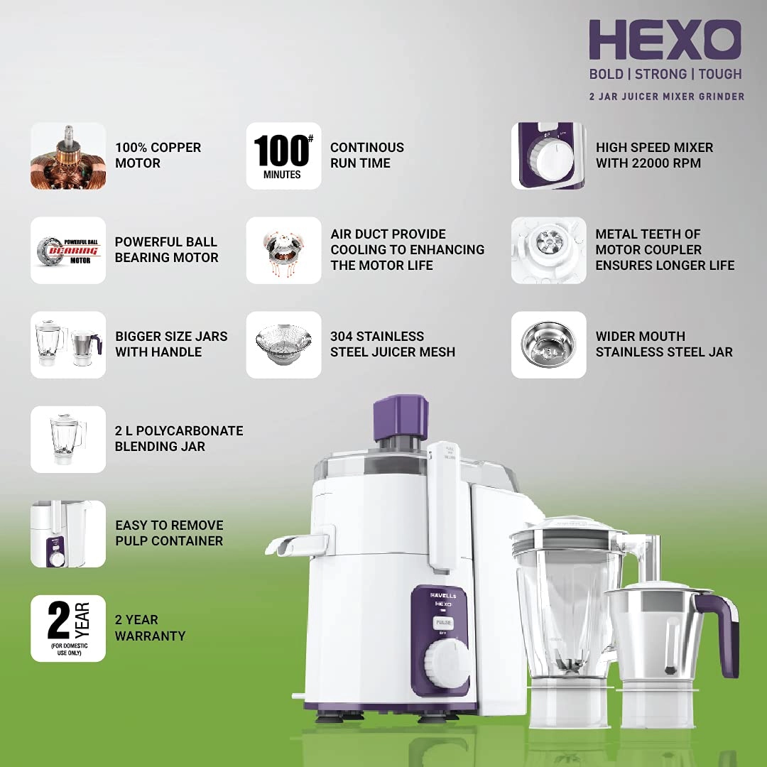 Hexo - 1000W 2Ltr
