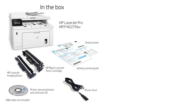 LaserJet Pro M227fdw - Laser