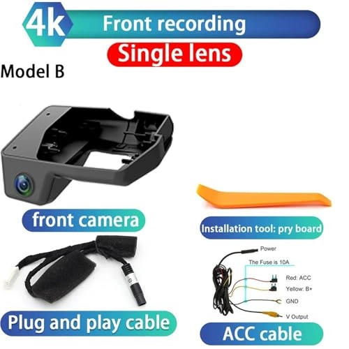 Dash Cam for XPeng G3 G3i - 4K 2160P