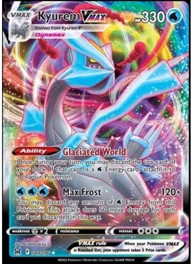 Pokémon Kyurem Vmax 49/196 - Lost Origin - Ultra Rare