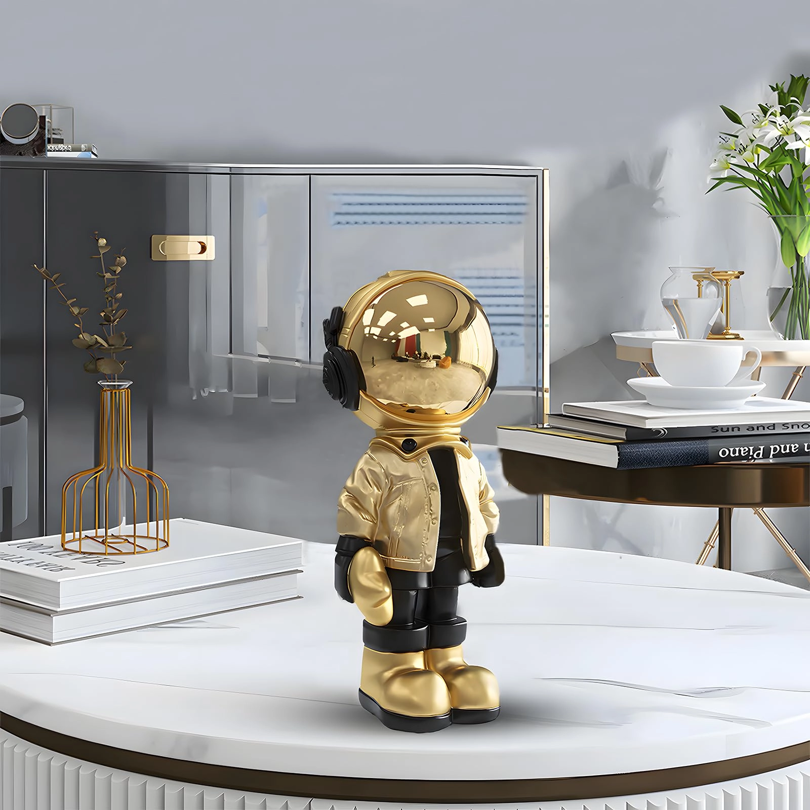 Small Astronaut Statues - Resin