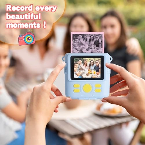 Instant Print Paper Rolls - 12 Rolls 2.2in × 20ft