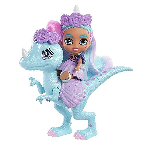 Unicorn Tot Doll - 3.5 Inch Plastic Blue and Purple Hair Ages 4+