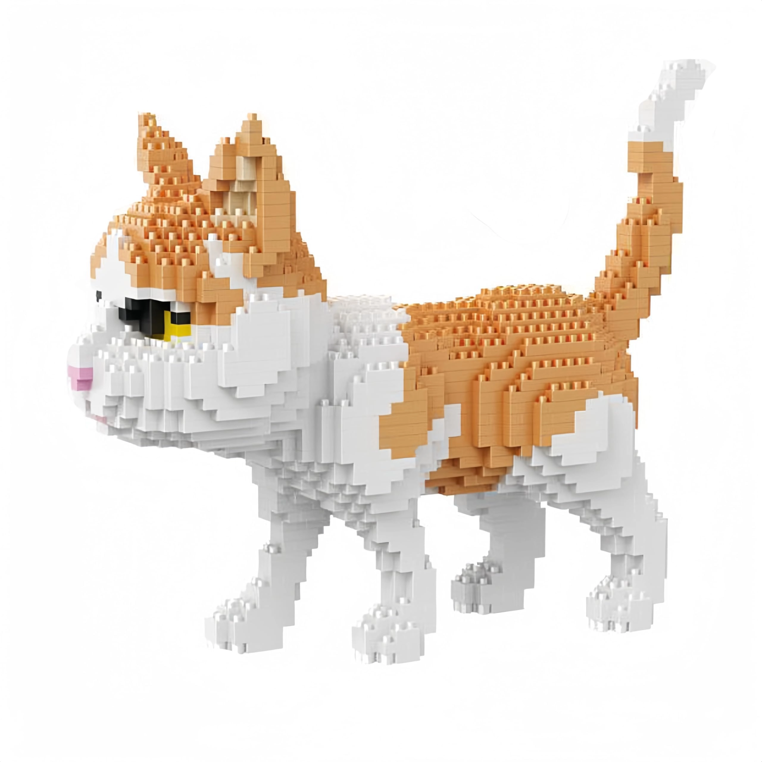 alltogetho Little Yellow Cat Model - 1278 pcs
