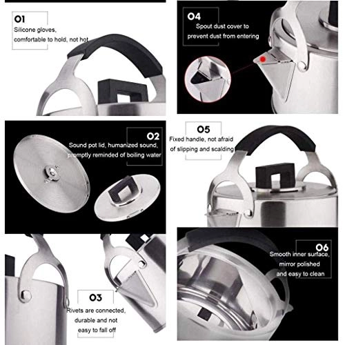 Stovetop Whistling Kettle - 3L