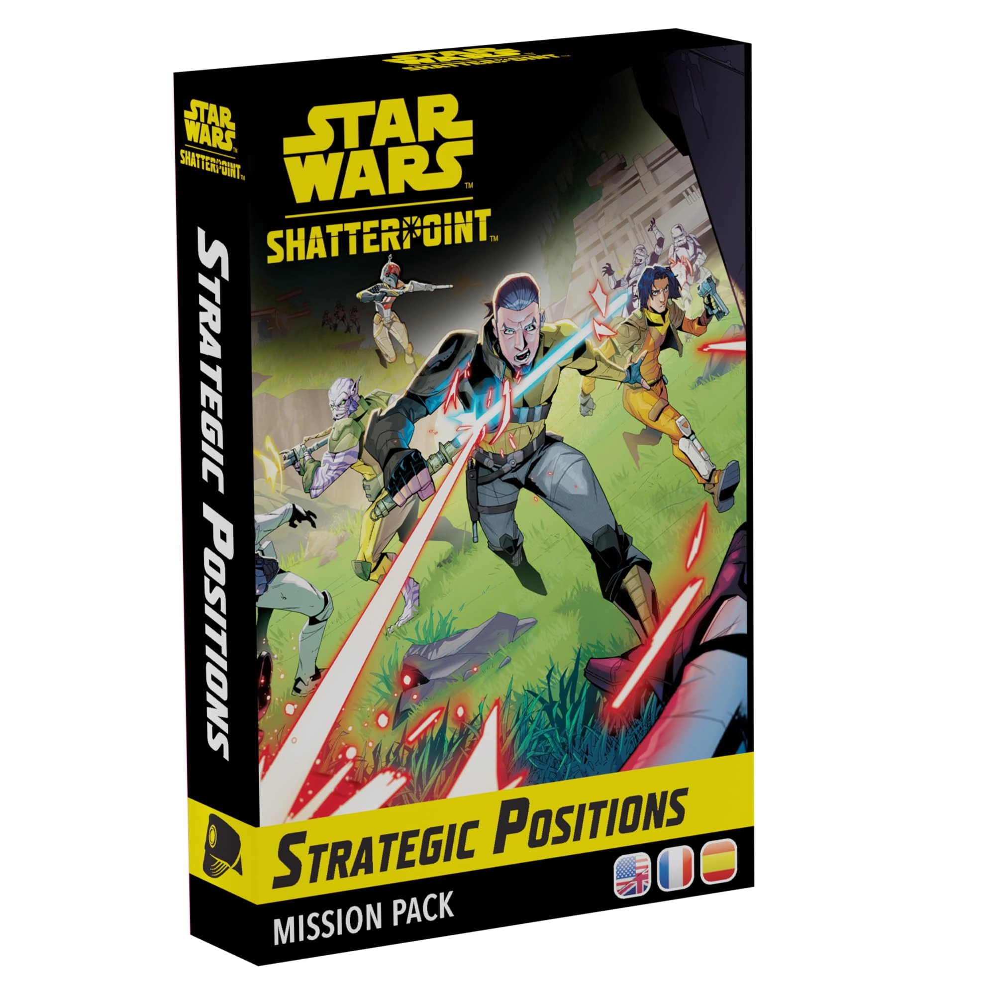 Asmodee Star Wars: Shatterpoint Strategic Positions Mission Card Pack - Miniatures Game