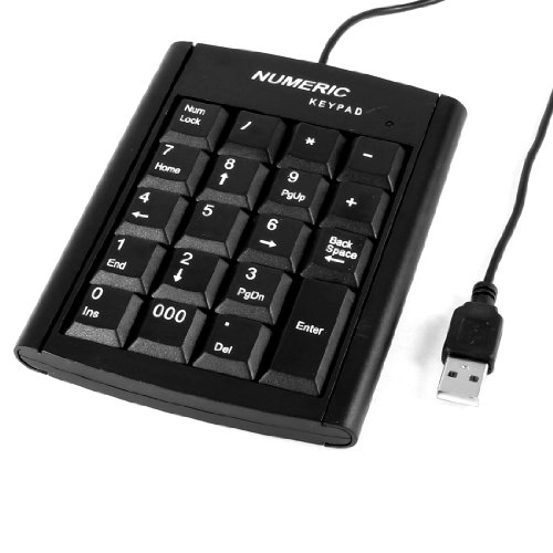 19 Keys Number Keypad - USB Numeric