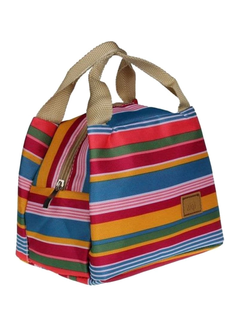 AiQi Stripe Thermal Insulated Lunch Bag