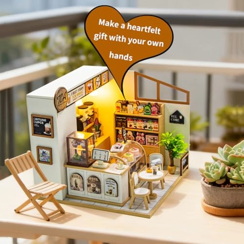 3D Wooden Puzzle Bookshelf Insert - Library of Books 1:24