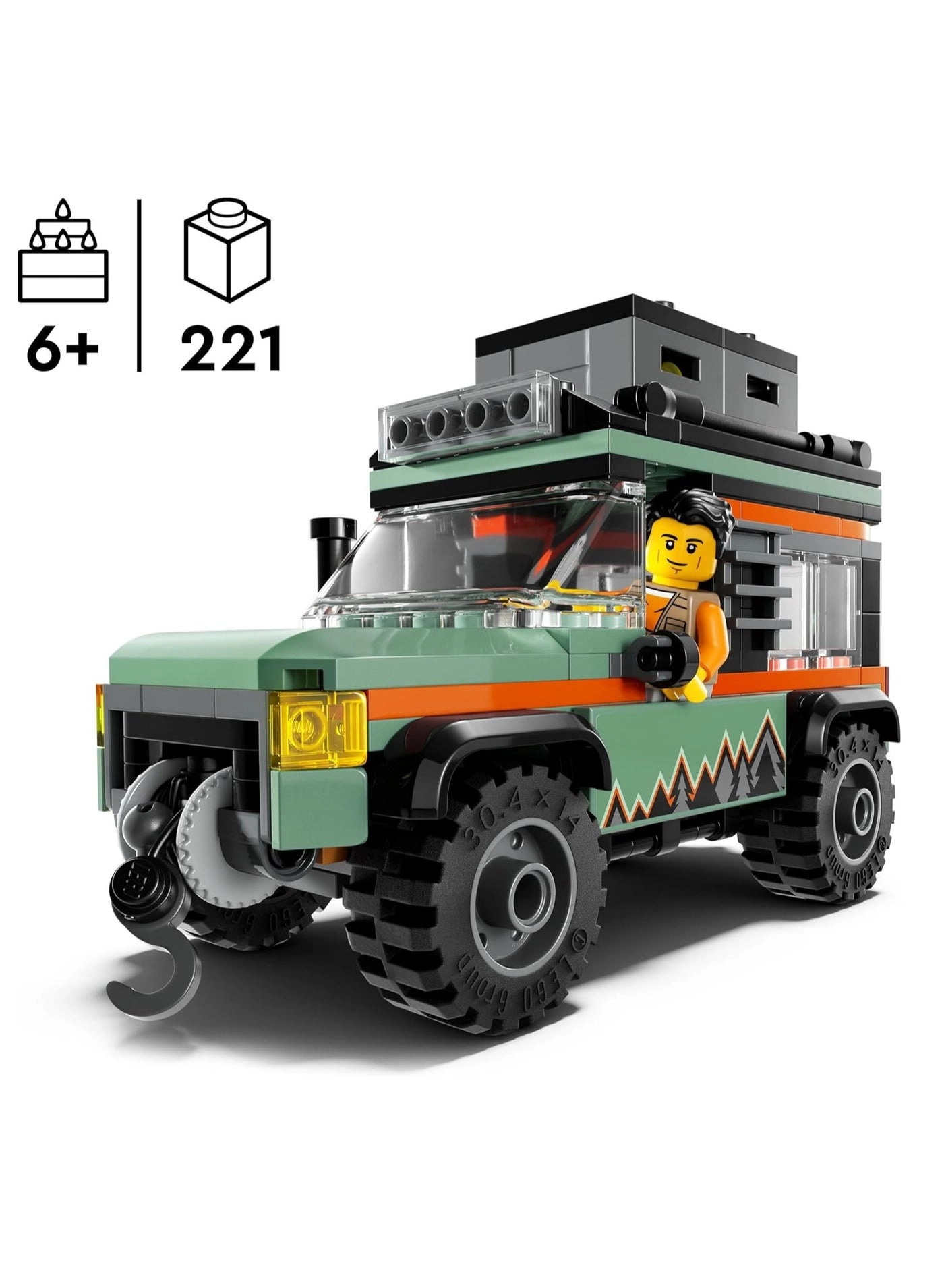 City Off-Road 4X4 Mountain Truck (60447)