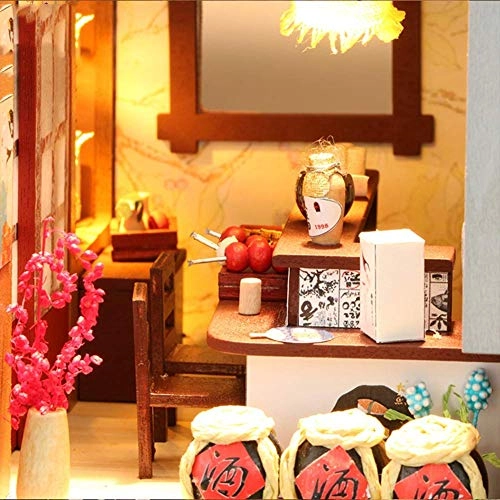 Dollhouse Miniature DIY House Kit - 1:24 Scale