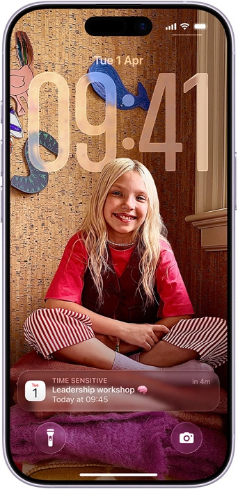 All in the family.  All the must‑haves. All on iPhone.