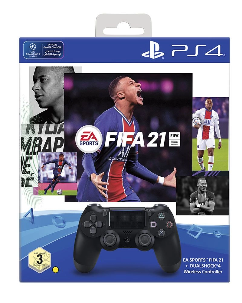 Sony FIFA 21 - PS4 + DualShock Controller + PlayStation Plus 14 Days Membership