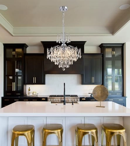 Crystal Chandelier - Dimmable