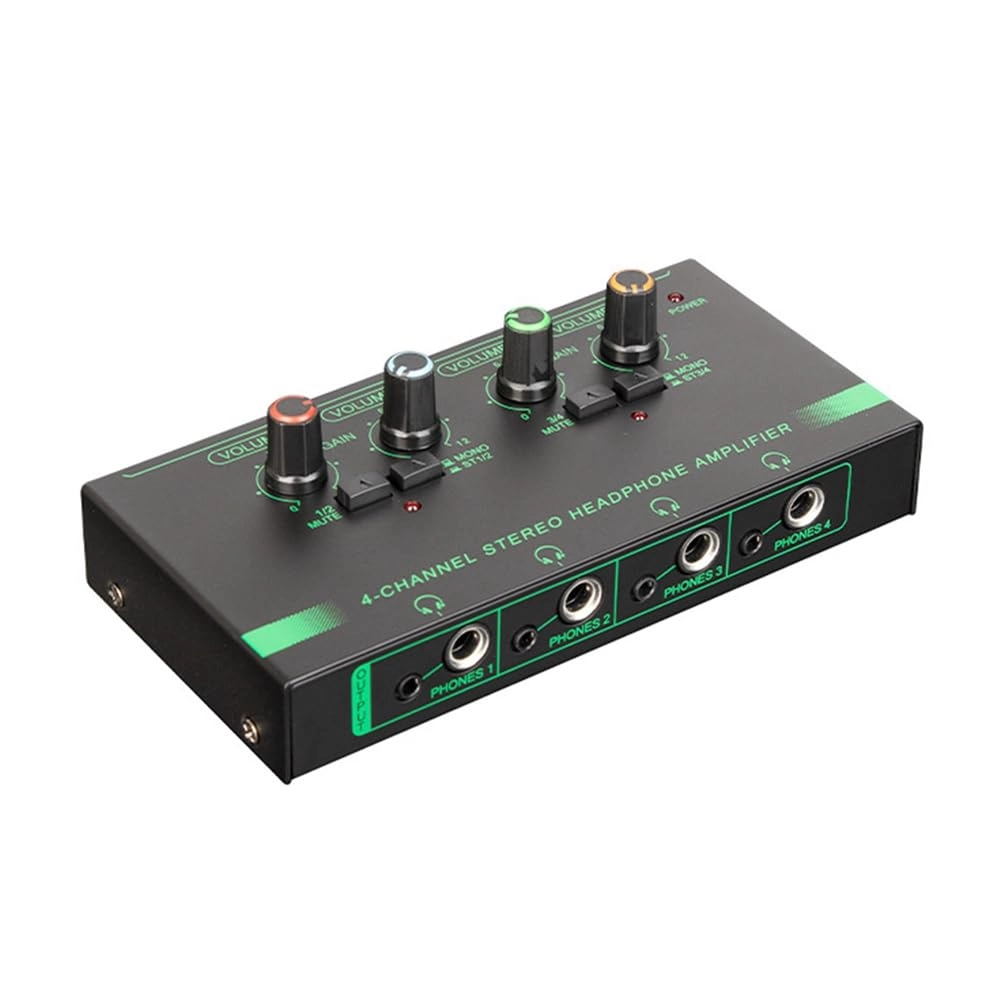 U5ERWD1QD Headphone Volume Amplifiers - 4 Channels Multiple headphone outputs
