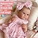 Reborn Baby Doll - 18 Inch Silicone Pink Ages 3+