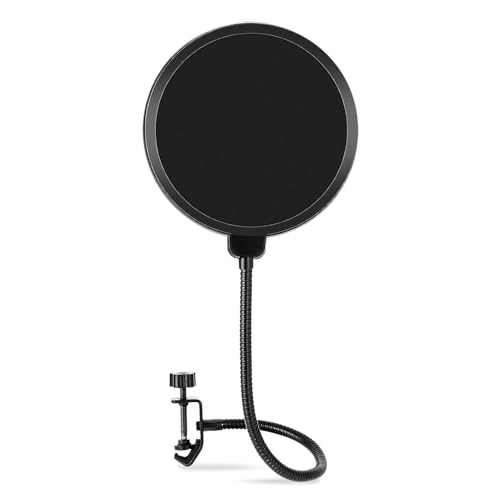 AT2020USB-X USB Microphone Boom Arm + Wind Screen Pop Filter + Microfiber Cleaning Cloth