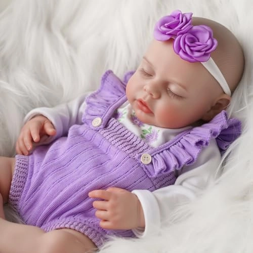 Lucy Reborn Baby Doll - 20 Inch Vinyl Cotton Girl Ages 3+