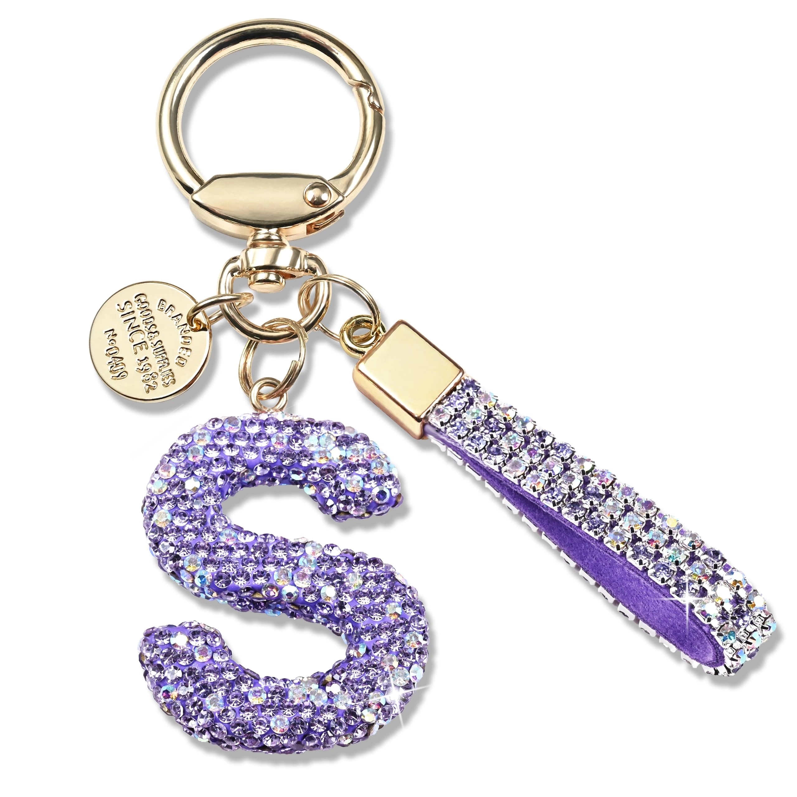 Initial Letter Keychain - Letter