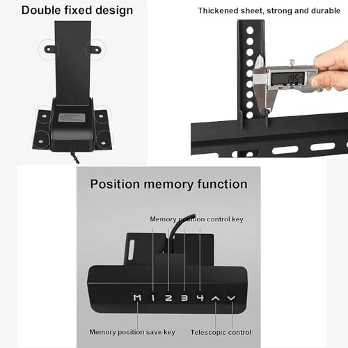 Ceiling TV Mount - 50kg 26-70 inch