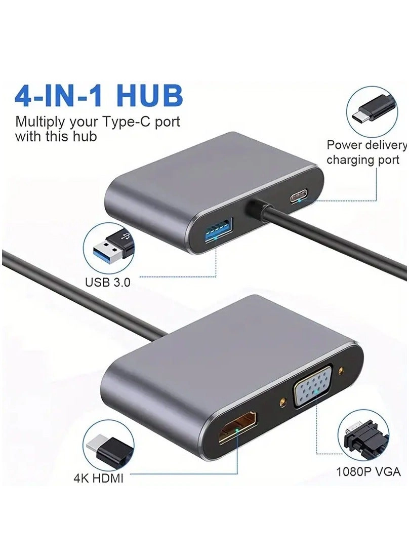 USB C Hub - USB3.0 4K*2K@30Hz