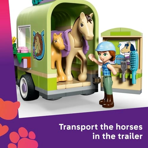 Friends Horse & Baby Foal Trailer (42695)