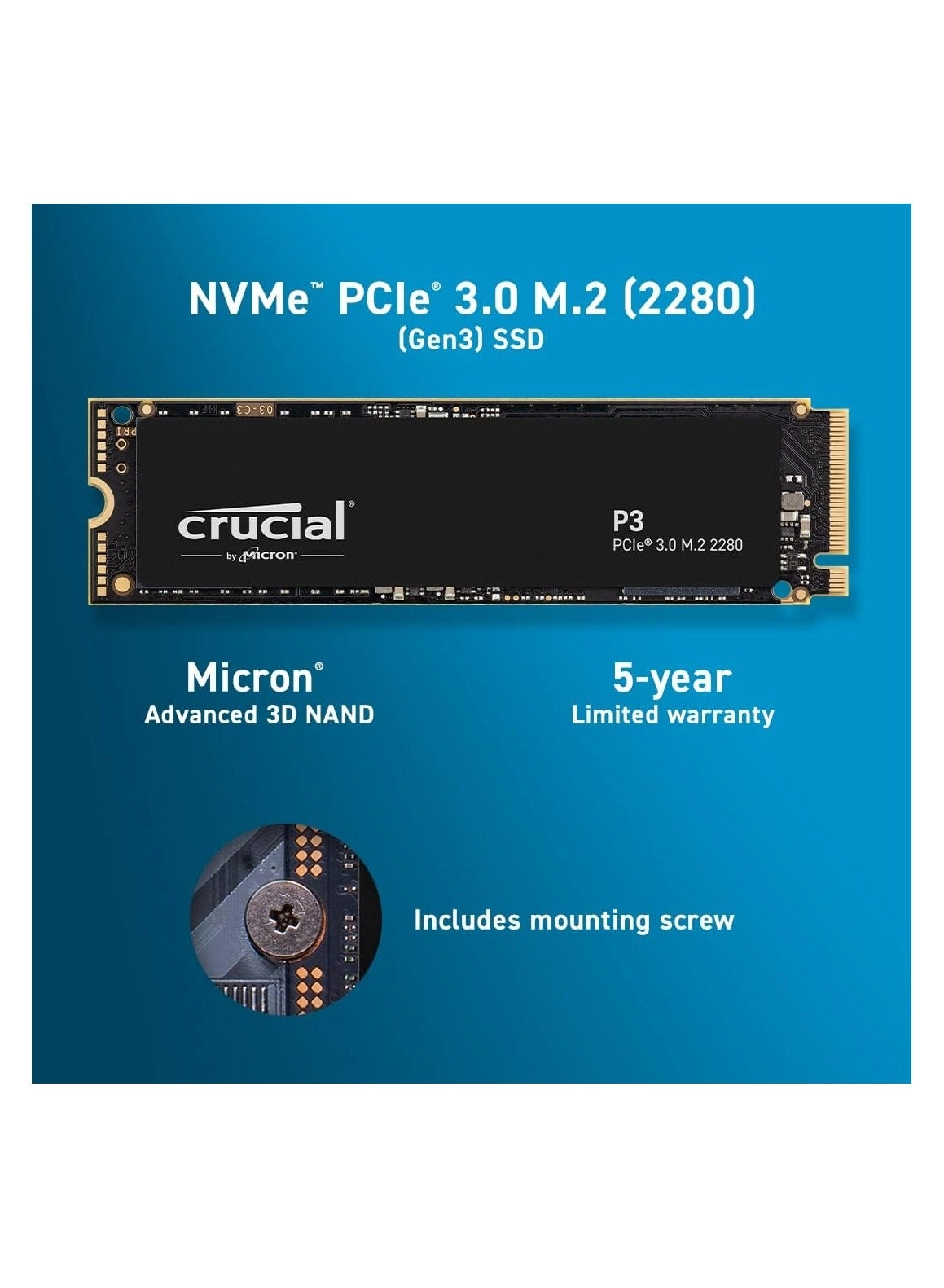 CT1000P3SSD8 - 1 TB M.2