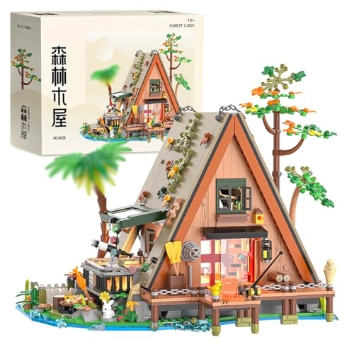A-Frame Cabin - 1486pcs
