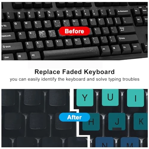 Keyboard Stickers - English