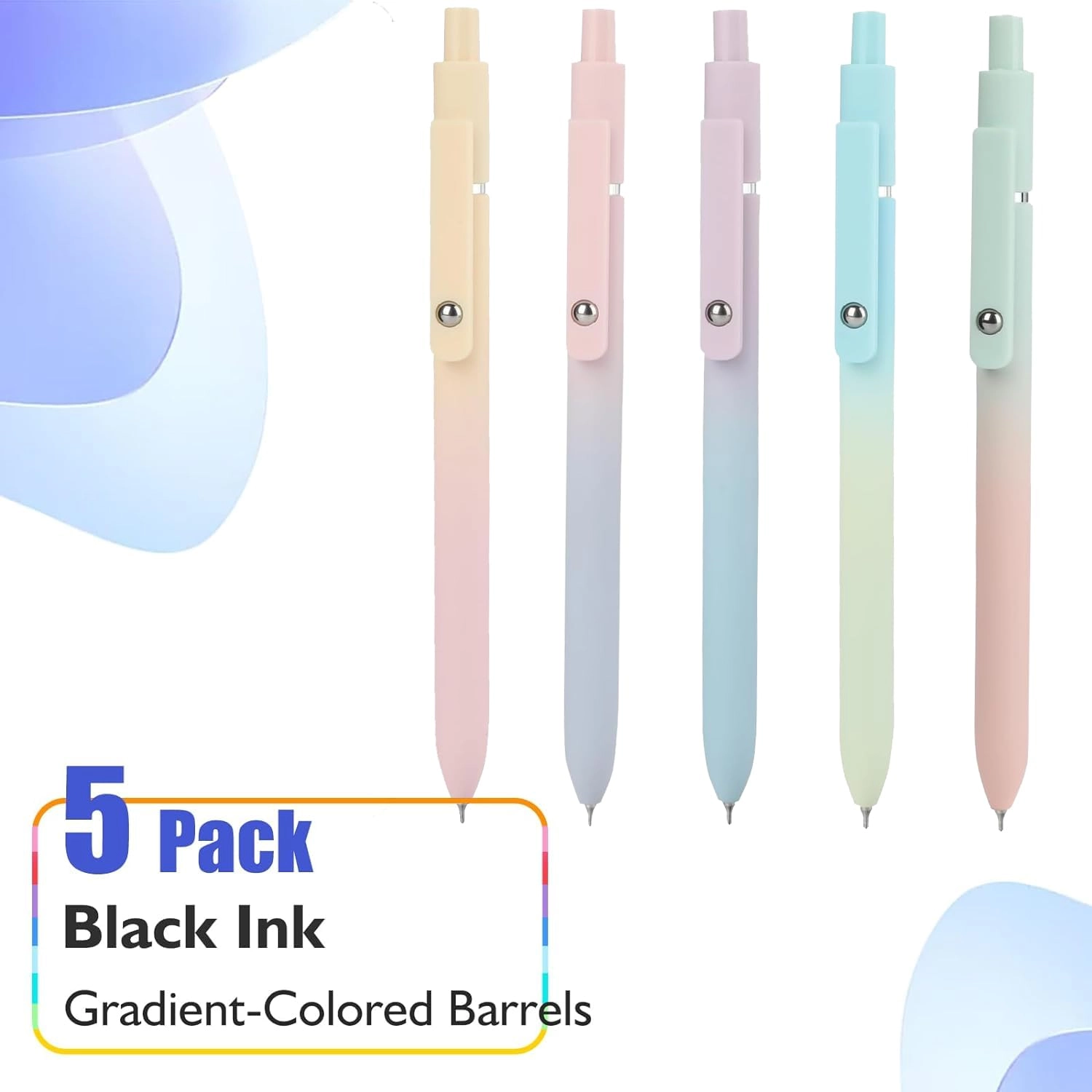 Gel Pens - 5 piece(s) 0.5 Millimeters