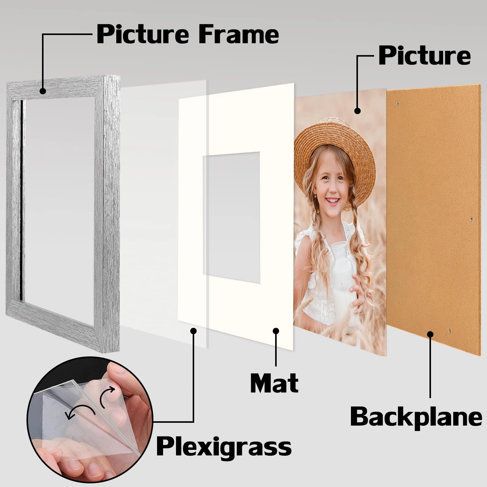 Picture Frame - 8x8 1.0 Count