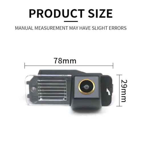 Reverse car rear view camera - Night vision Wired 720 x 540 pixels