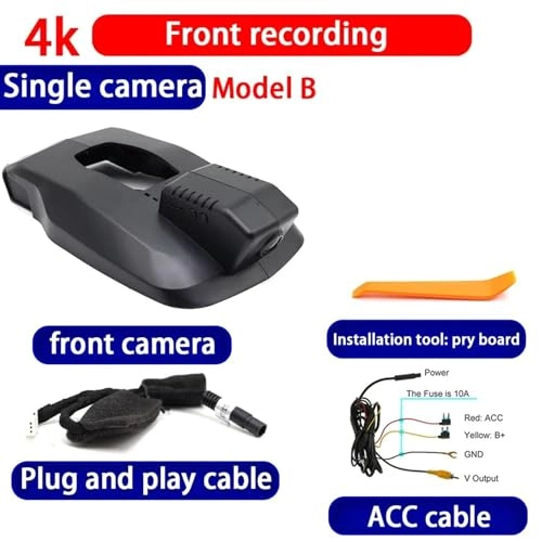 Dash Cam for XPeng G3 G3i - 4K 2160P
