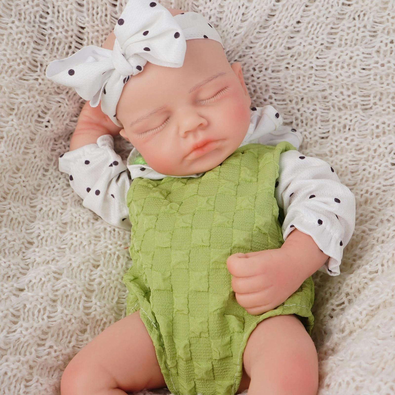 Reborn Baby Doll - Boy 12.2 Inch Silicone Gift Set