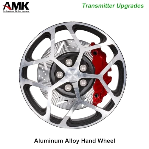 RC Hand Wheel - Aluminum 44.5mm Black