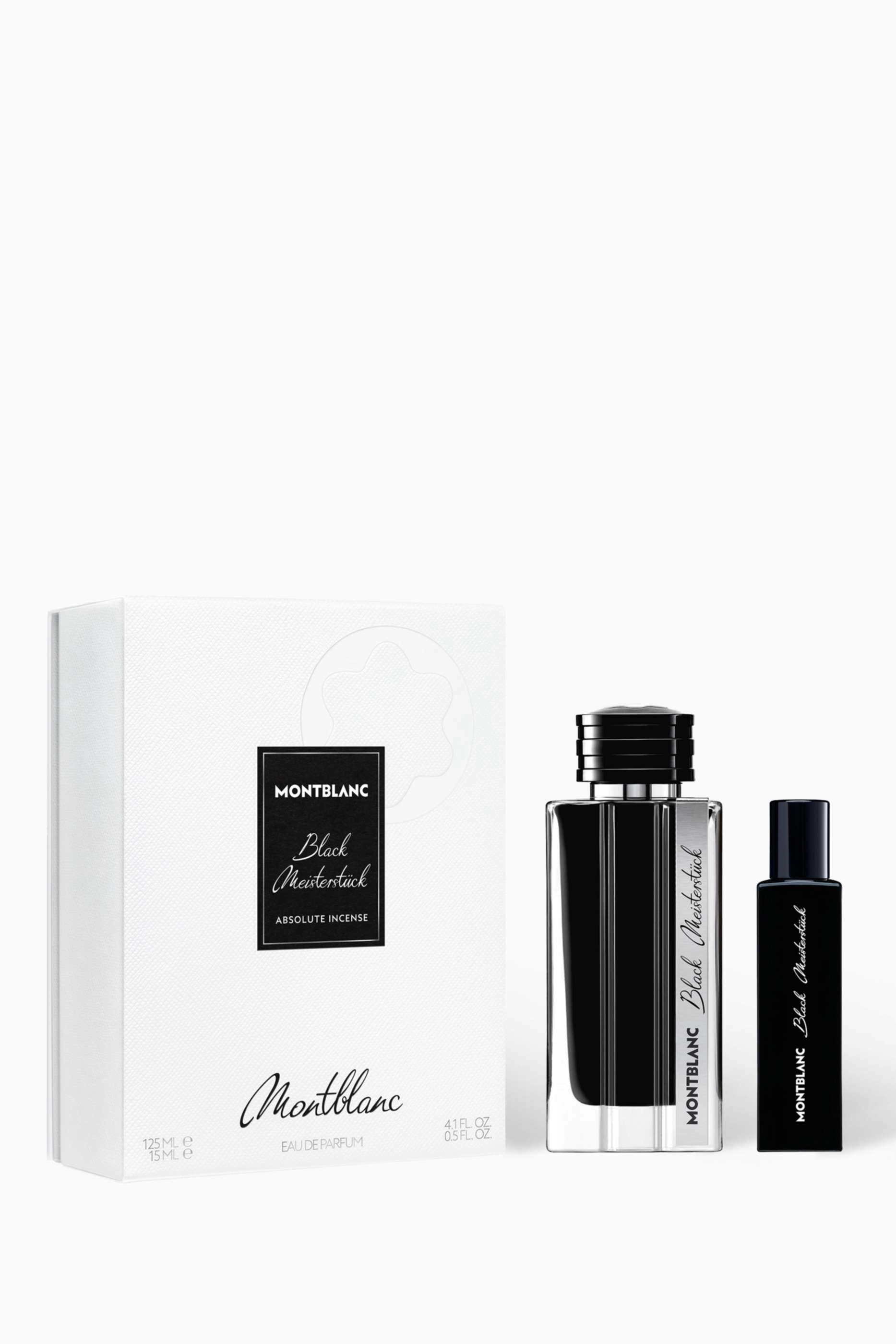 Mont Blanc Black Meisterstück Eau de Parfum - Full-size Travel-size Gift Set