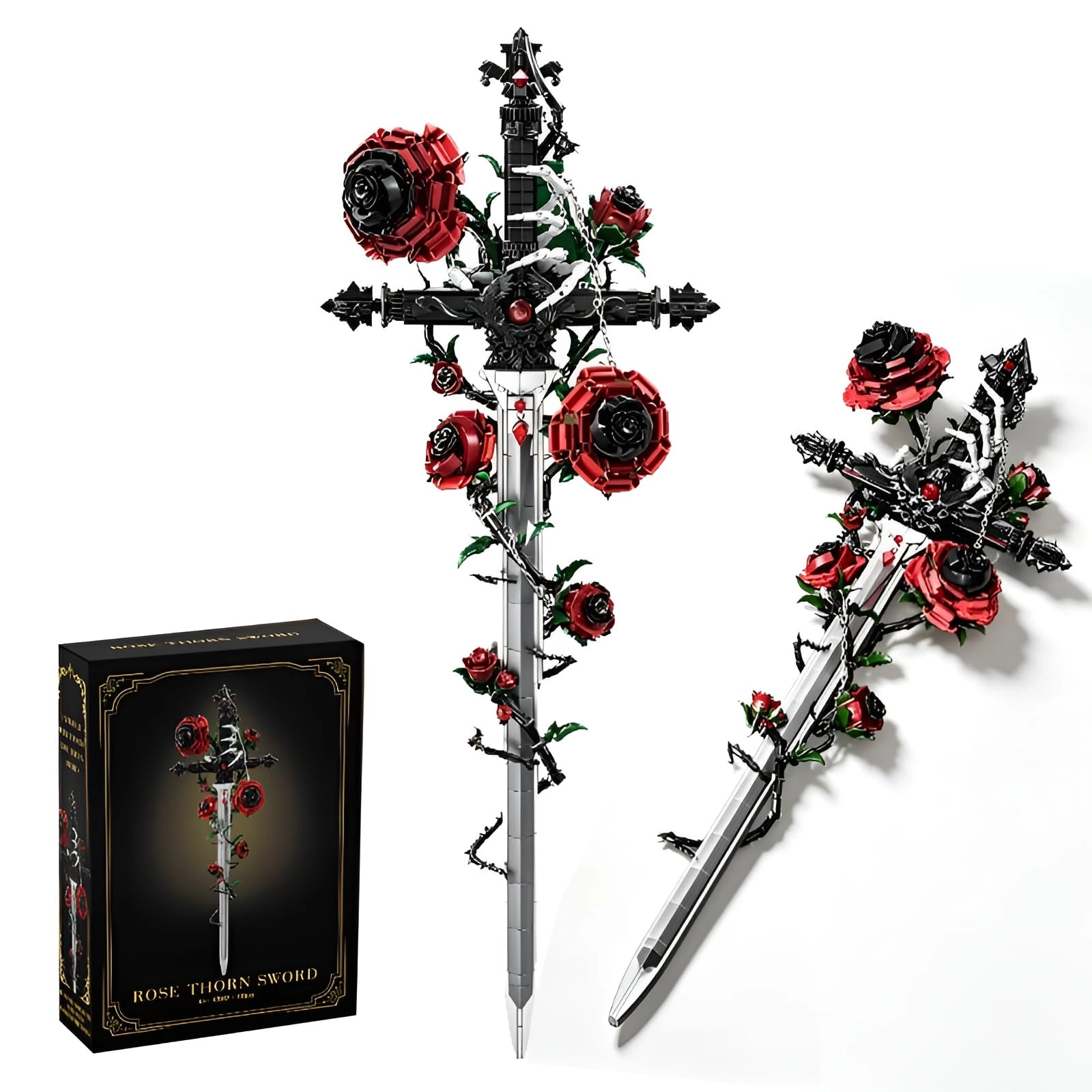 DzirePada Gothic Roses Thorns Sword Kit (PND-K70007) - Fantasy