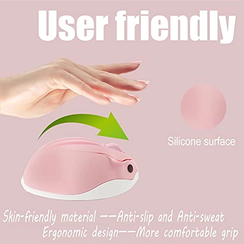 Cute Hamster Shaped Animal Mouse - Wireless