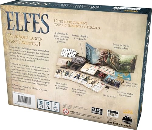 Elfes: The Role Play - Introduction to the Adventure Game in the Land of Arran (French)