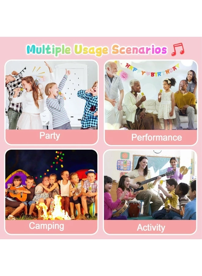 Mini Karaoke Machine - 1 Wilreless Microphones