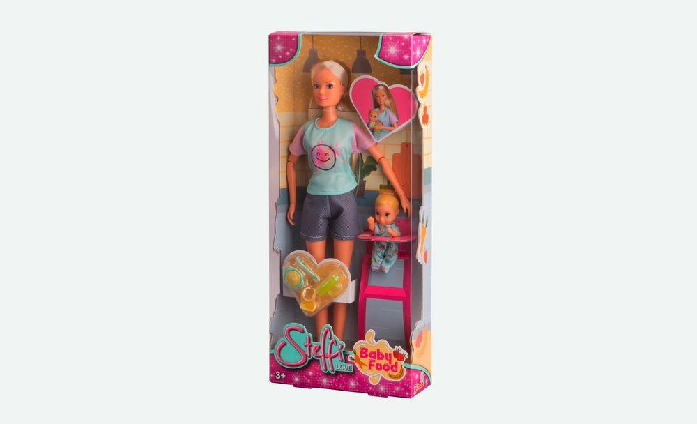 Steffi Love Baby Food Doll - 29 cm Ages 3+
