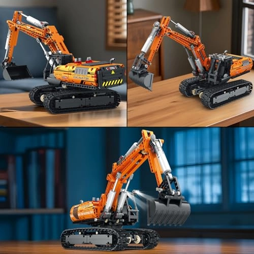 22003 Excavator - 1106 pcs for ages 14+ Remote Control Motorized