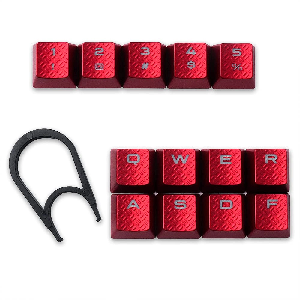 HUYUN FPS Backlit Key Caps - 13 Red Keys