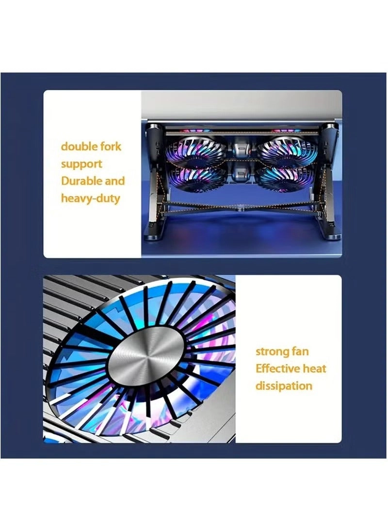 Laptop Cooling Pad - Black LED