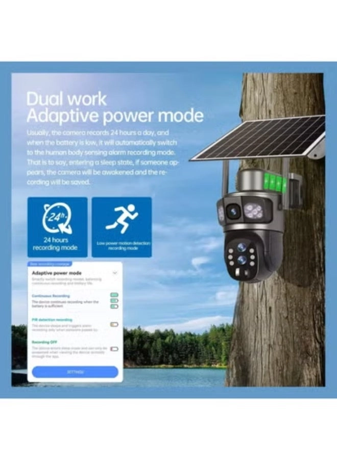 Smart Solar Security Camera 4K